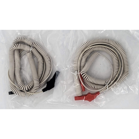 Curly Cords Long (2 Pieces, 1 Rouge  et  1 Noir) pour DairyCell MK4