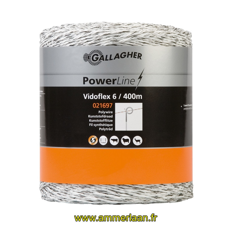 Vidoflex 6 PowerLine gamme Gallagher - Ref: 021697