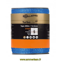 Ruban TurboLine 12,5mm bleu 200m D'origine Gallagher Réf: 079391