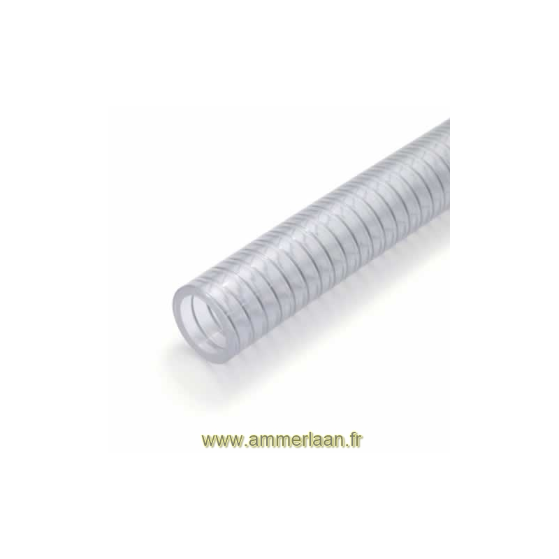 Tuyaux PVC spirale acier ø 32 x 41 mm (1m)