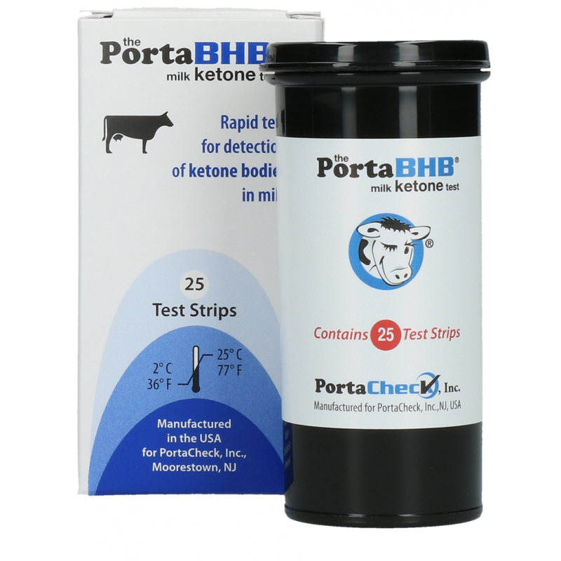 Test de fièvre de lait (cétose) persistante Porta BHB (25x)