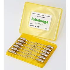 Aiguille Labelvage Triple Biseaux 25 mm 15/10 (12x)