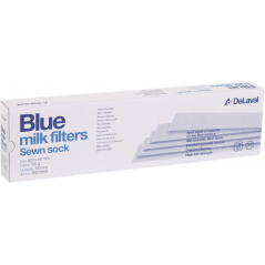 Filtre à lait 620x60 - 120 gr Bleu Cousu (100x)  d'origine Delaval 980796-26
