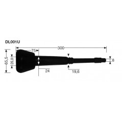 Manchon DL001U Ultraliner Milkrite DeLaval  960001-01 (4x)