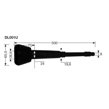 Manchon DL001U Ultraliner Milkrite DeLaval  960001-01 (4x)