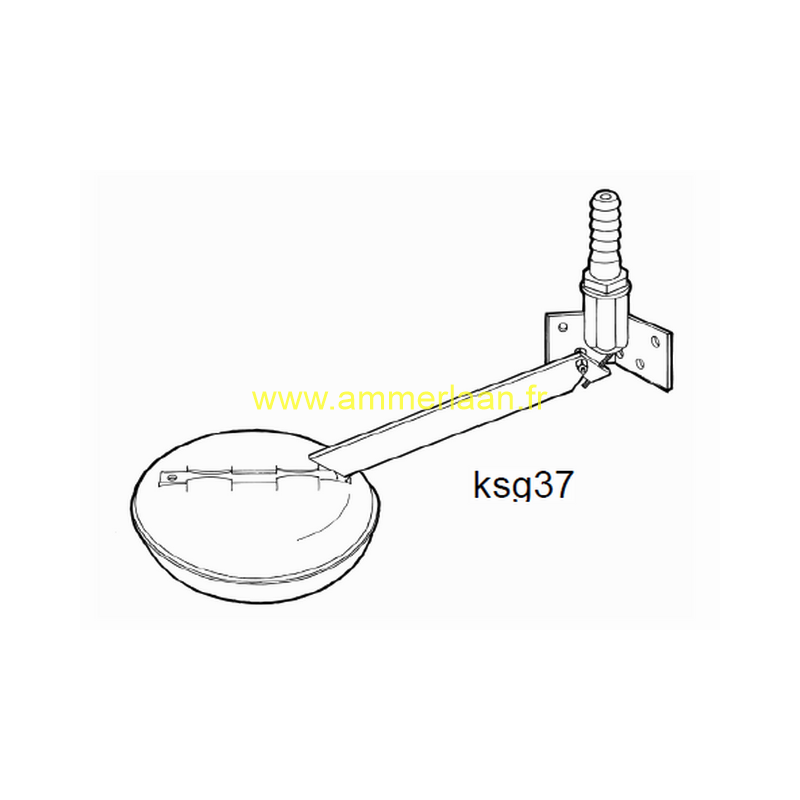 Flotteur Basse Pression (1/2 Bar) Pédiluve Vink  (KSG37)
