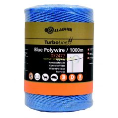 TurboLine Fil synthétique bleu 1000m  gamme Gallagher - Ref: 072477