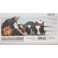 Filtre à lait 851x124 - 70 gr Profilter SE 851 (200x) Gea 7315-5062-200