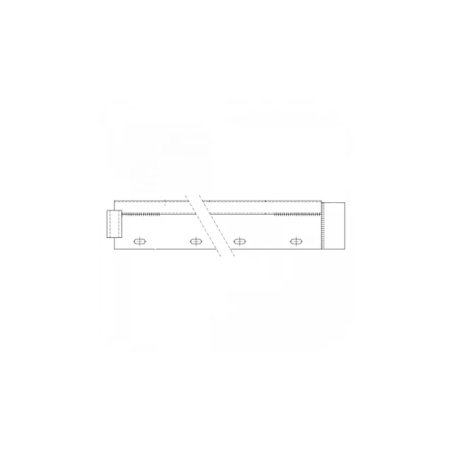 Clapet fin Racleur Combi Brouwers + PU bande 75 cm gauche - 5560-5496-005