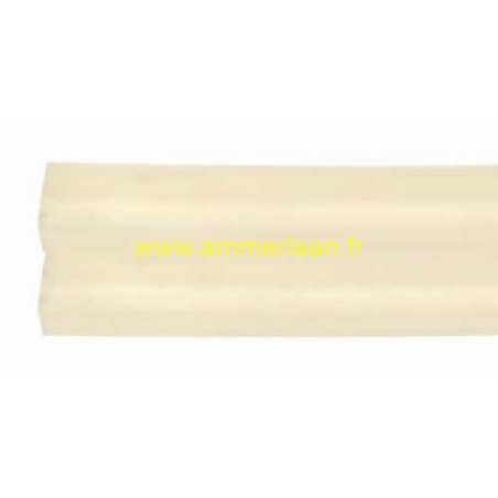 Tuyau Pulsation 7x14 Double Silicone Blanc (20m)