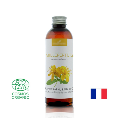 MILLEPERTUIS - Macérât huileux BIO - Contenance : 100mL - DDM 07-2023