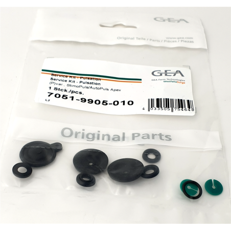 Service Kit Pulsation Simopuls/Autopuls Apex D'origine Gea 7051-9905-010