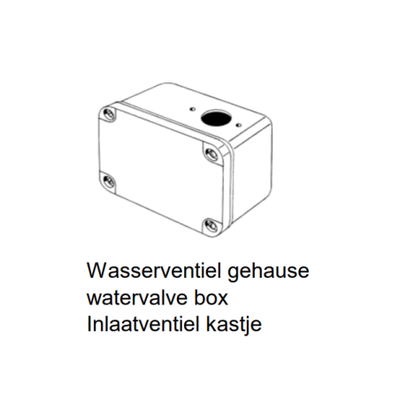 Boîte de vanne d'eau d'origine - Réf: BW09