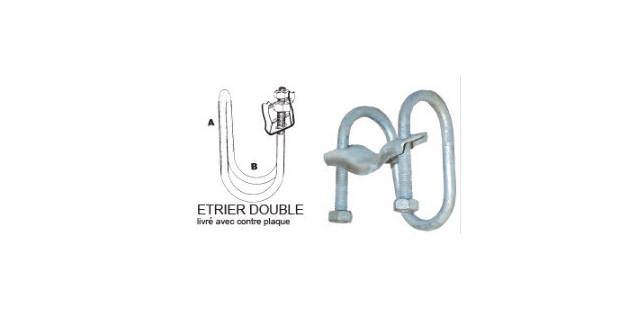 Etrier double