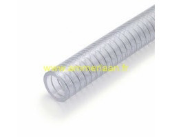 Tuyaux avec Spirale en PVC ou métallique